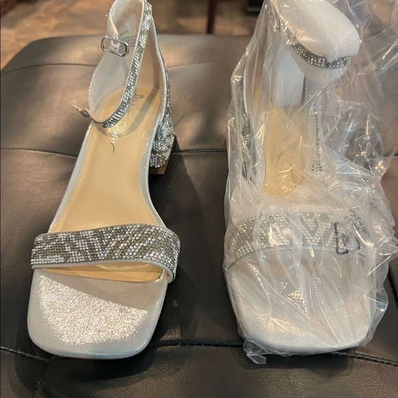 Betsy Johnson Rhine Stone Sandals - Picture 5 of 8